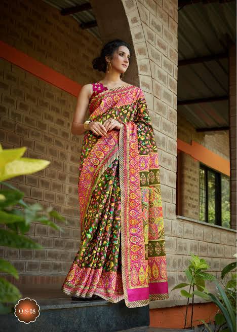 Ottapalam By Shvetambar 01-012 Printed Daily Wear Sarees Catalog